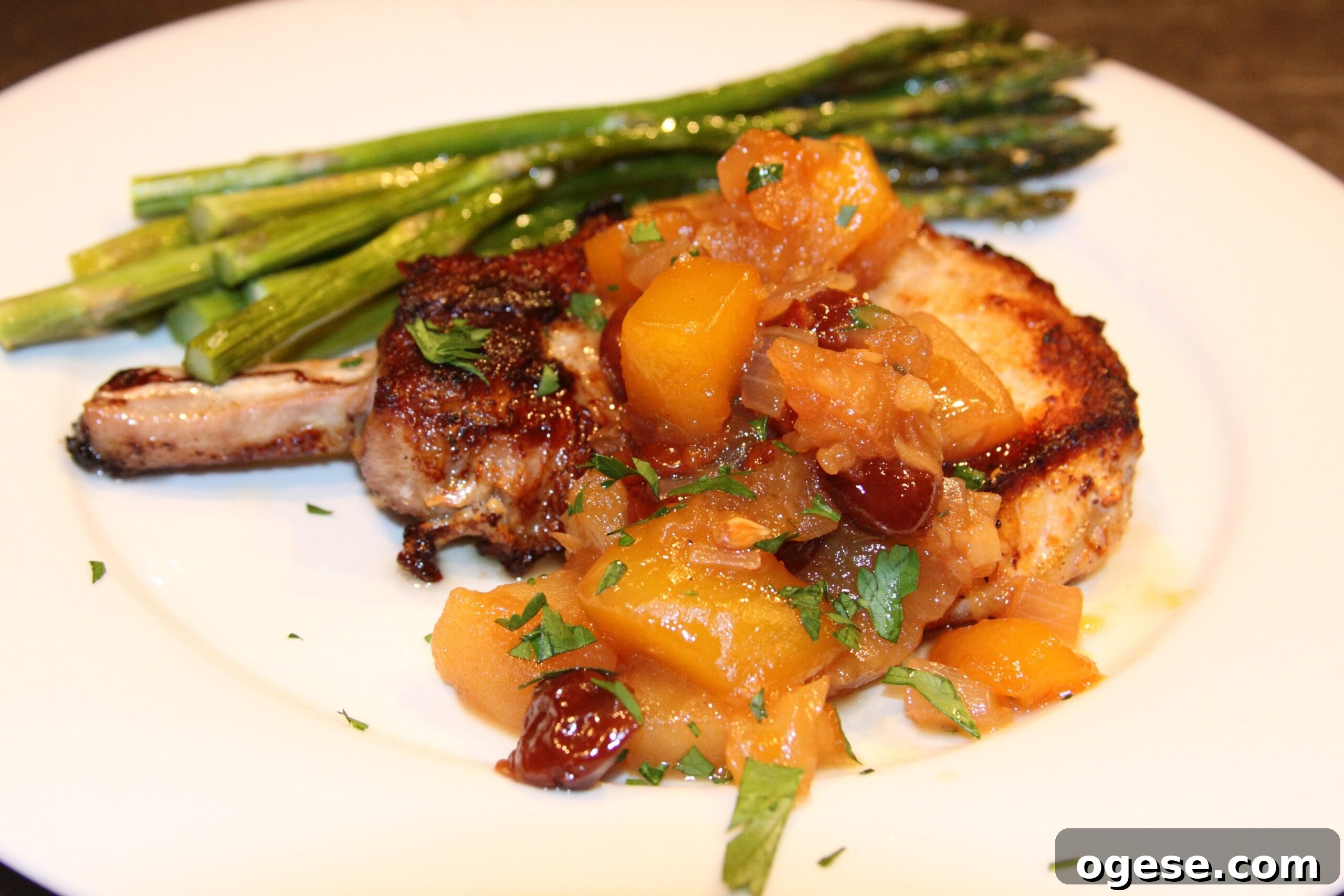 Pan-Seared Pork Chops with Peach and Pear Pan Sauce 3 img 5021 2