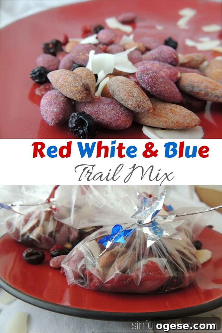 Red White & Blue Trail Mix