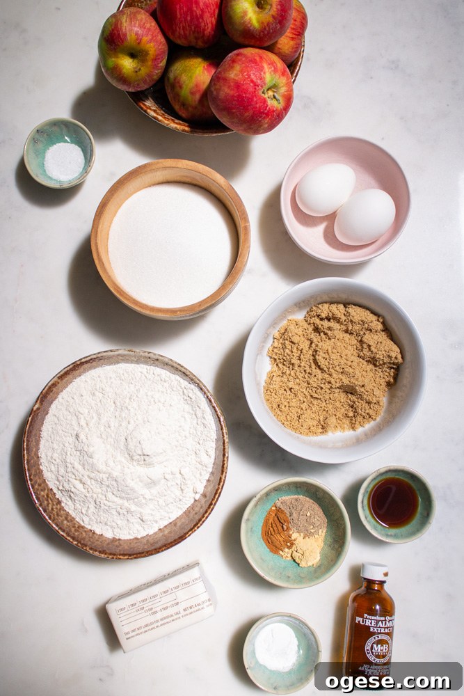apple coffee cake ingredients