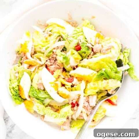 Tossed Salad With Tuna