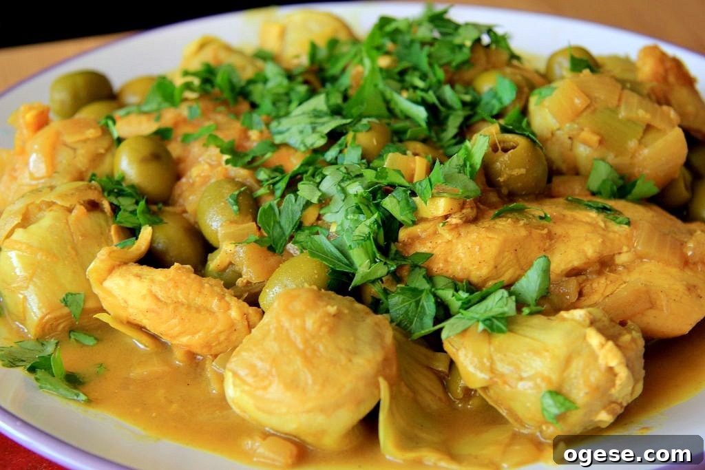Moroccan-Spiced Keto Chicken with Harissa and Olives 3 chicken