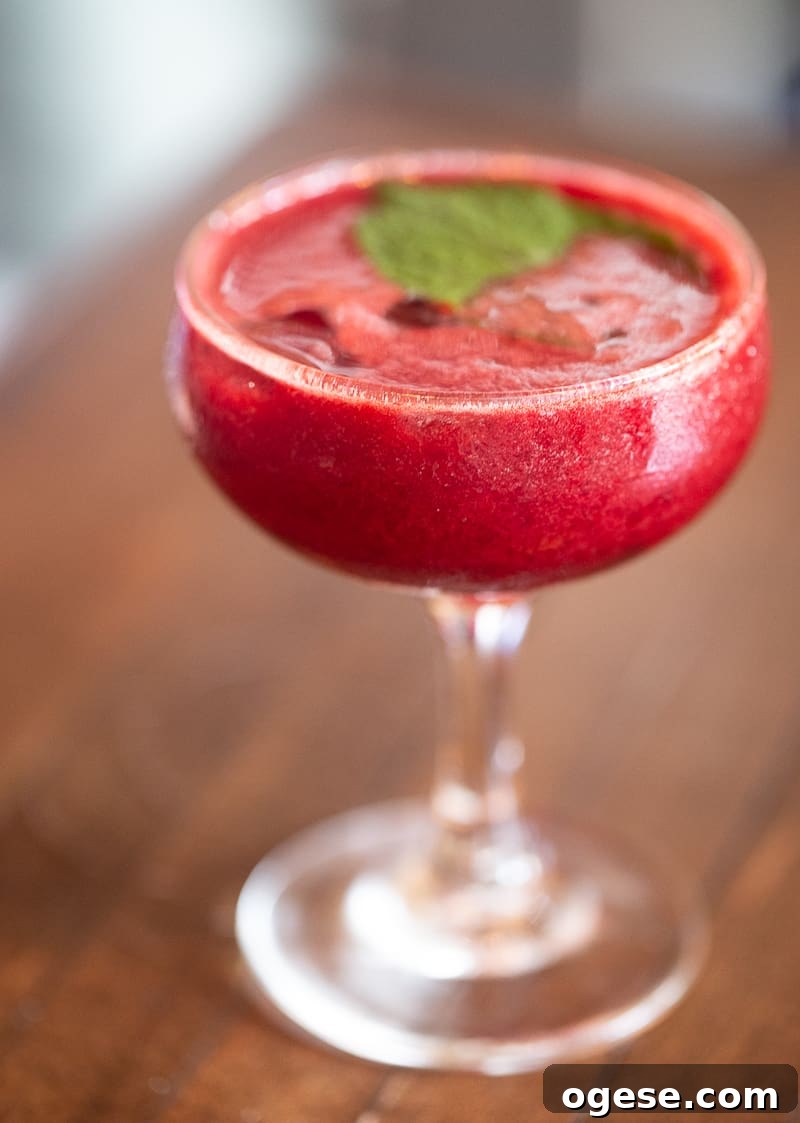 Prohibition Brunch: Speakeasy-Inspired Weekend Menu & Tips 7 Prohibition Cocktail with Raspberry, Mint, Vodka, and Elderflower