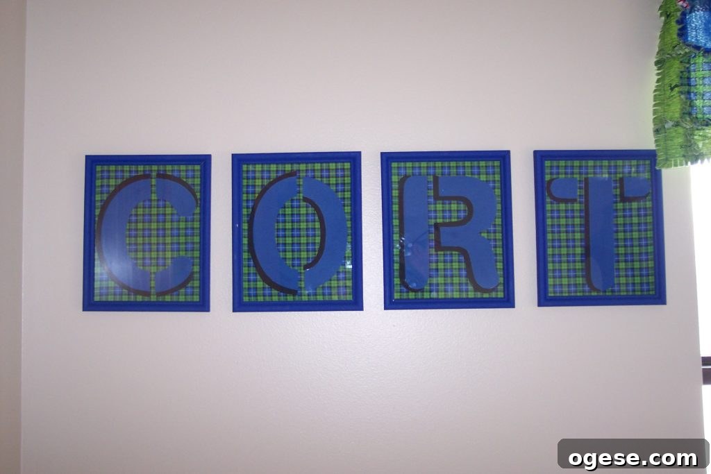 John Deere inspired name frames