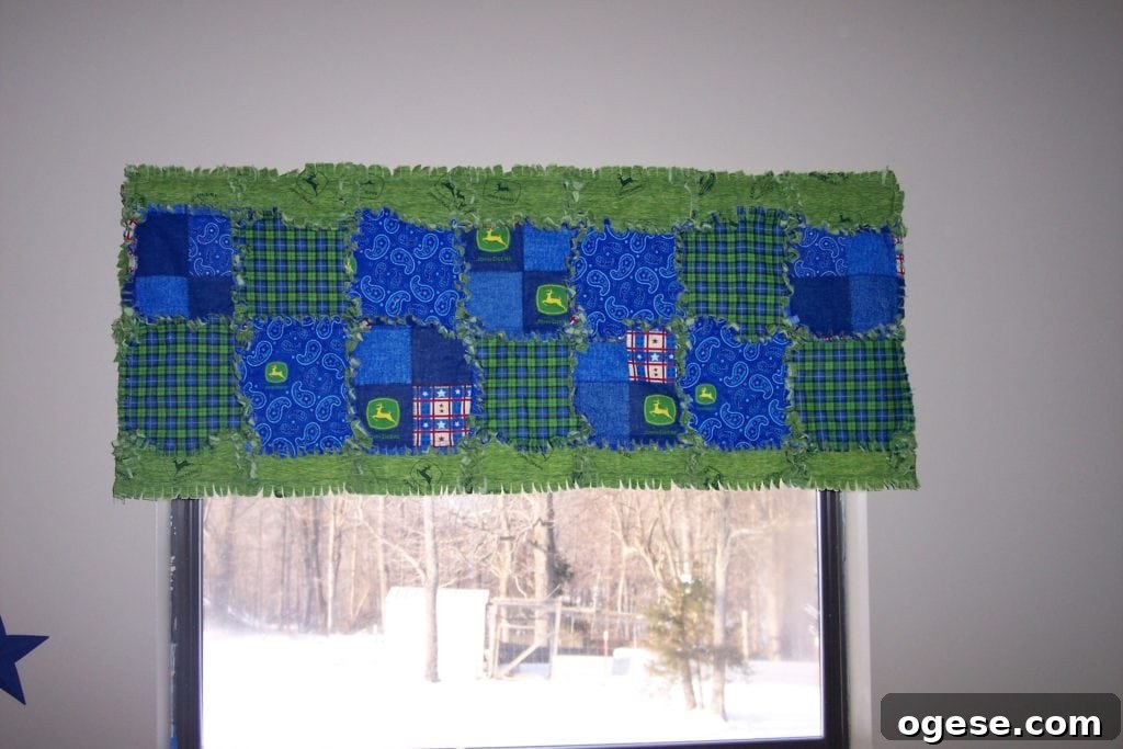 John Deere Nursery Equipment: Tractors, Planters & Supplies 7 John Deere rag quilt valance