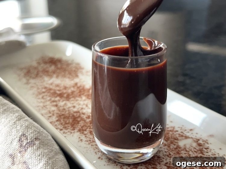 Sugar Free Keto Chocolate Sauce