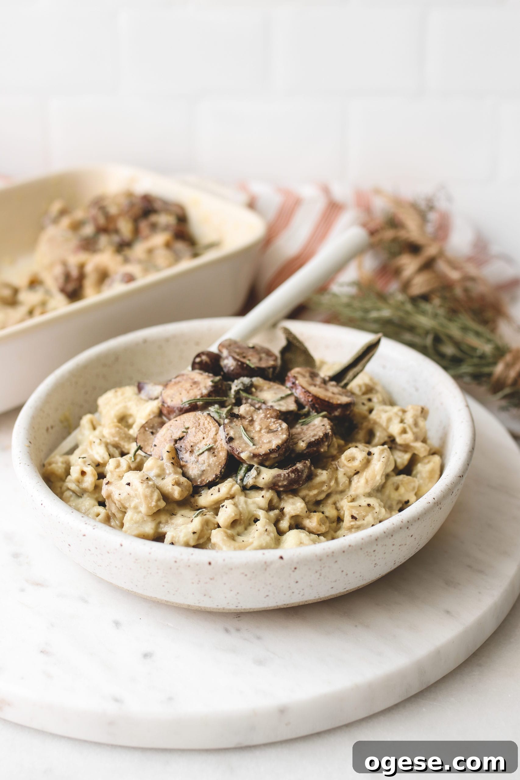 vegan carbonara pasta