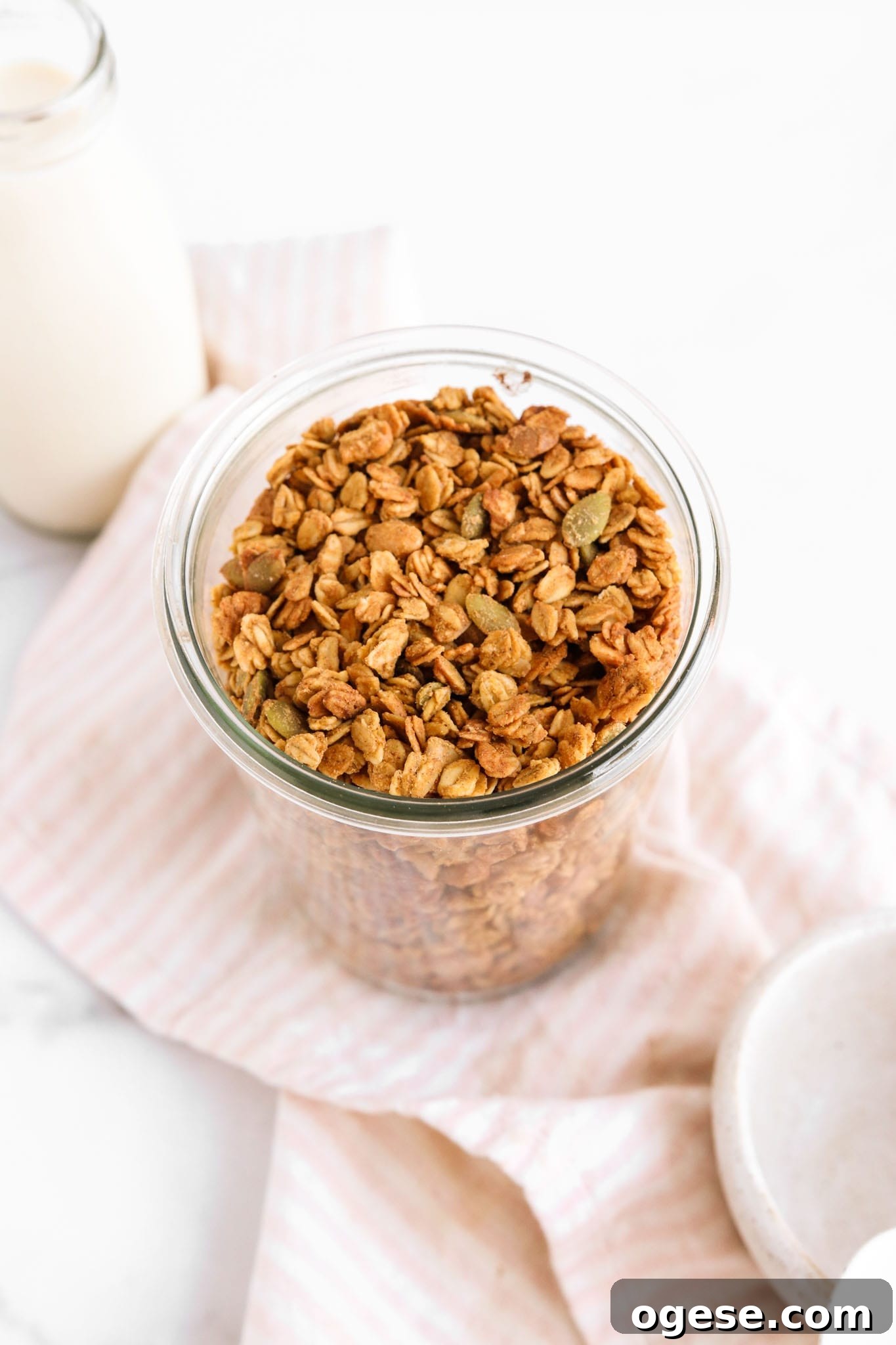 pumpkin spice granola veggiekins