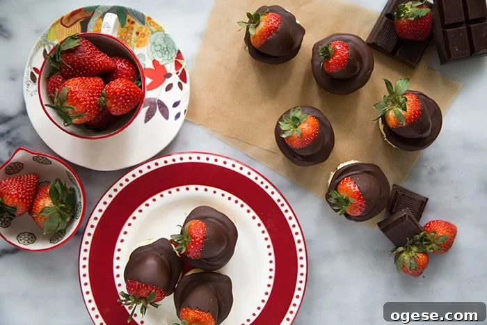 Chocolate Dipped Strawberry Cheesecake