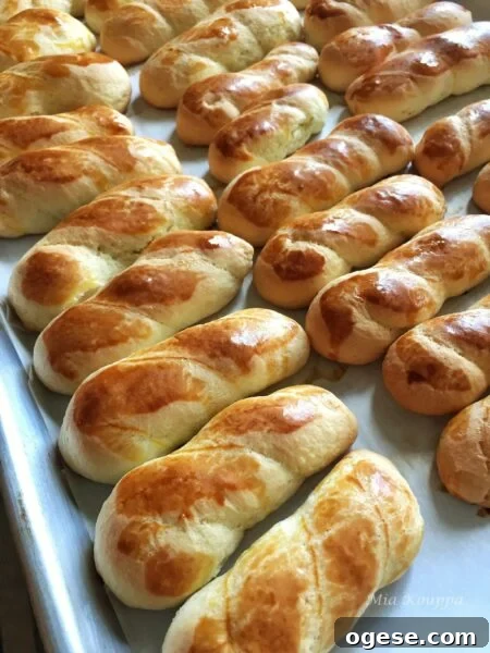 Greek Butter Koulourakia Cookies with Chocolate Swirl 25 Koulourakia