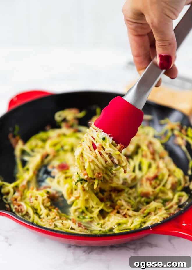 31 200-Calorie Meals for Weight Loss: Delicious Low-Cal Recipes 23 Low Carb Zucchini Carbonara