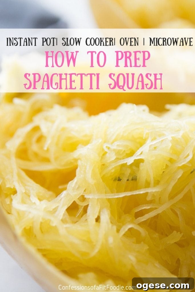 Wondering how to prep spaghetti squash in your Instant Pot, Crock Pot, or Oven?