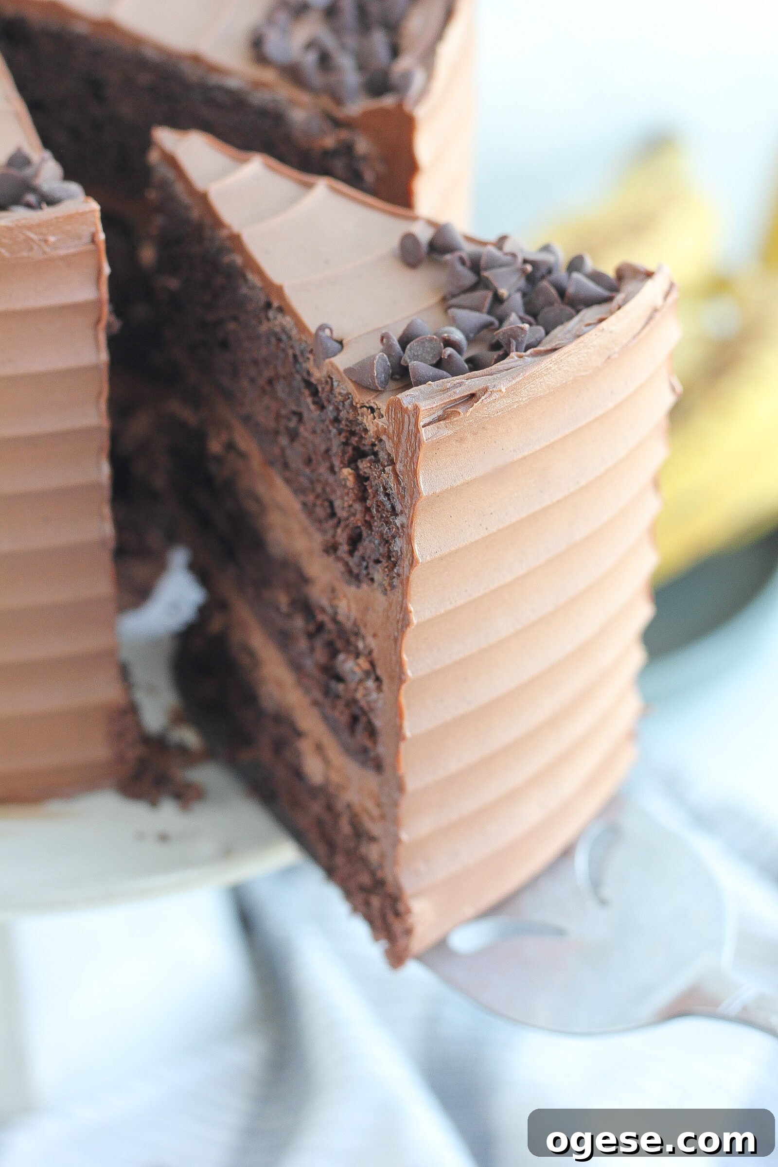 Decadent Chocolate Banana Cake Recipe for Moist, Rich Flavor 7 Buttercream frosting