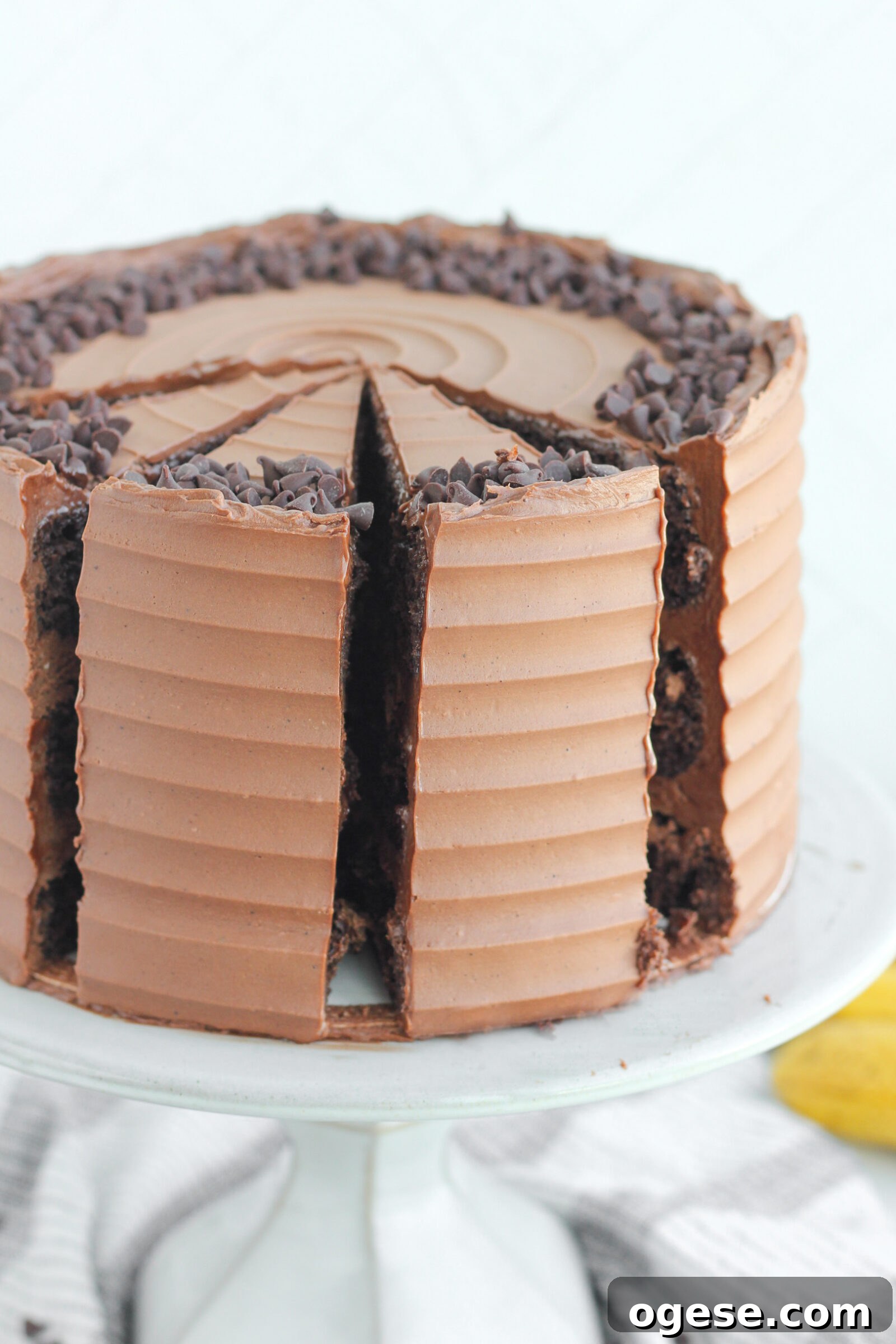 Decadent Chocolate Banana Cake Recipe for Moist, Rich Flavor 9 Textured cake sides