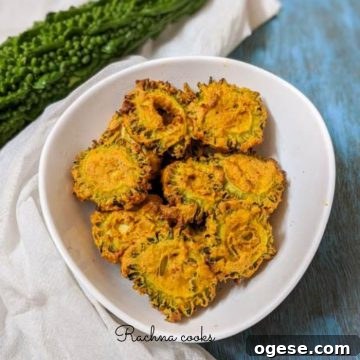 Crispy Karela (Bitter Gourd) Chips Recipe — How To Make at Home 2 img 6928 5
