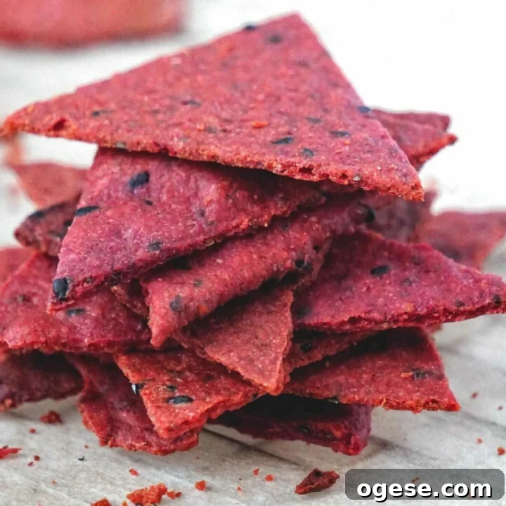 Homemade Avocado Oil Plantain Chips: Crispy Snack Recipe 5 beetroot or beet crackers with seeds veggie crackers