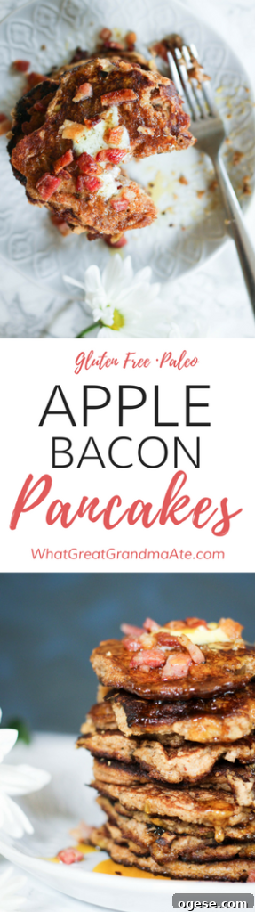 Paleo Apple and Bacon Pancakes: Savory-Sweet Breakfast Recipe 7 Paleo, Gluten Free Apple Bacon Pancakes