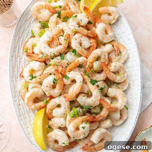 Cold Marinated Shrimp Appetizer