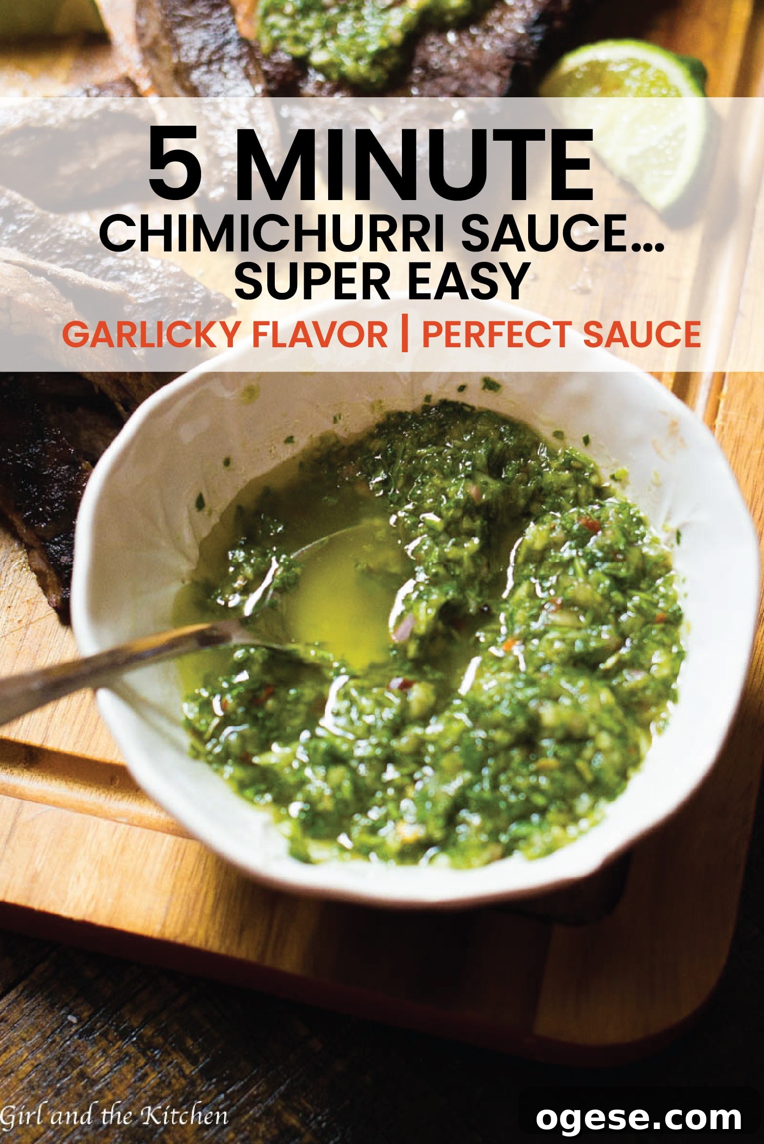 5-Minute Chimichurri Sauce Recipe for Fresh, Zesty Flavor 2 My 5 minute chimichurri sauce has a secret ingredient that sets it apart from the rest! #chimichurrisauce #sauce
