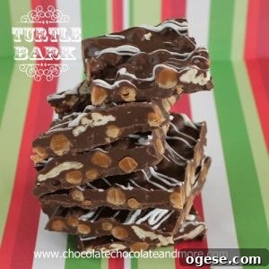Turtle Bark-Chocolate, Pecans and Caramel