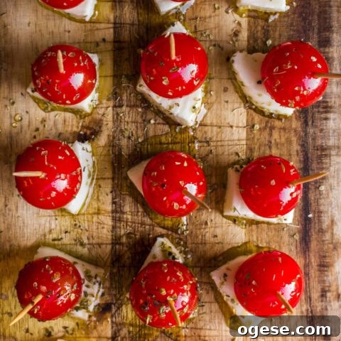 Serve up that summer produce with oregano-infused olive oil!