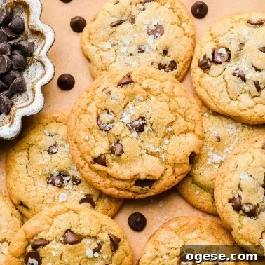 Salted Pretzel Chocolate Chip Cookies: Sweet Meets Crunch 30 brown butter chocolate chip cookies