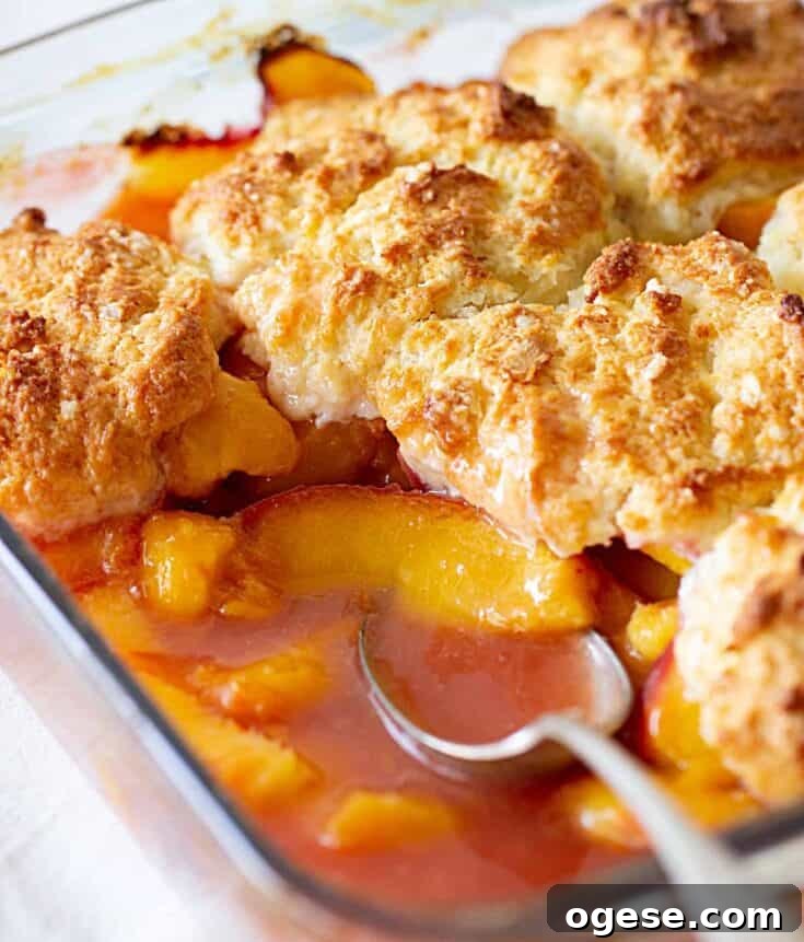 Image for Old Fashioned Peach Cobbler
