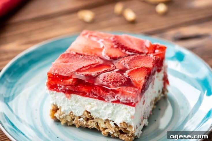 Image for Strawberry Pretzel Salad