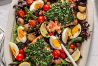 Copycat Nordstrom Cafe Wild Salmon Nicoise Salad Recipe