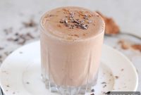 Creamy Chocolate Peanut Butter Banana Smoothie