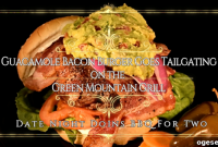 Watch: Guacamole Bacon Burger for Tailgating