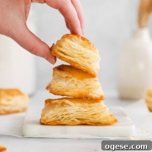 Puff pastry.