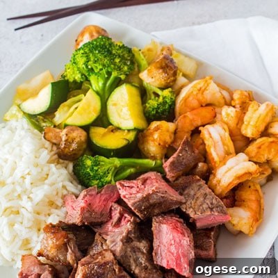 20 Keto Steak Recipes Your Family Will Love 9 Hibachi Steak & Shrimp