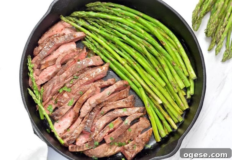 20 Keto Steak Recipes Your Family Will Love 10 Steak With Garlic Butter Asparagus