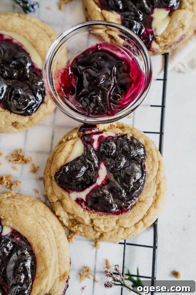 Blueberry compote