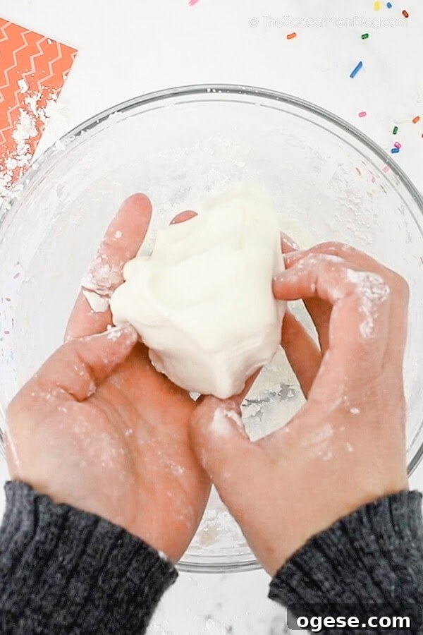 Edible Birthday Cake Playdough Recipe Kids Will Love 7 playing with homemade frosting play dough